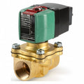 Solenoid Valve, 2-Way, 2-Position, Normally Open, 1/2 in Pipe Size, 100V to 240V AC/DC, High Flow