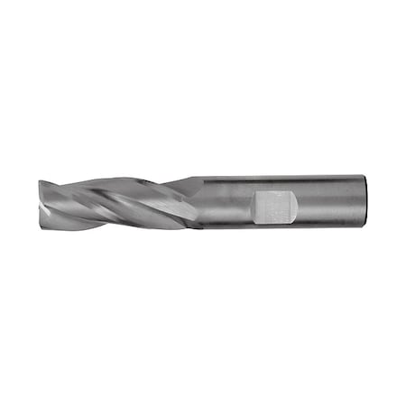 3-Flute Carbide HP CrnRad Single EndMil for Steel&Stainless CTD CEM-EMS-3 15/32x1/2x5/8x2-1/2x0.03CR