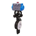 Pneumatically Actuated Butterfly Valve