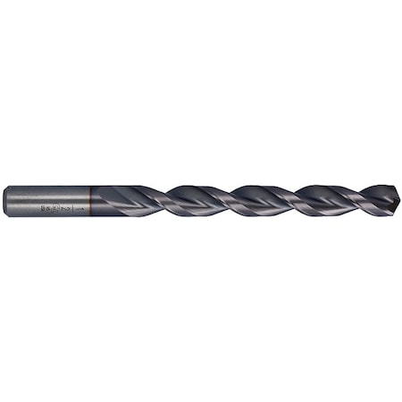 135 Degree Wide Land Parabolic Jobber Length Drill Chicago-Latrobe 150WLP-TC TiCN HSS RHS/RHC 7/64