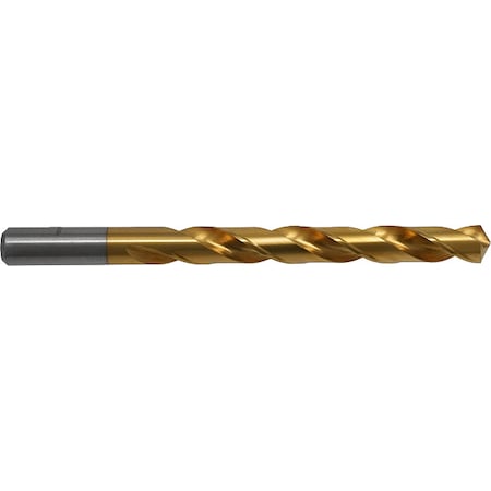 118 Degree General Purpose Jobber Length Drill Chicago-Latrobe 150-TN TiN HSS RHS/RHC No 38
