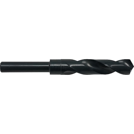 118 Degree Silver & Deming Drill with 1/2 Reduced Shank Chicago-Latrobe 190 Steam Oxide HSS RHS/RHC 1-1/16