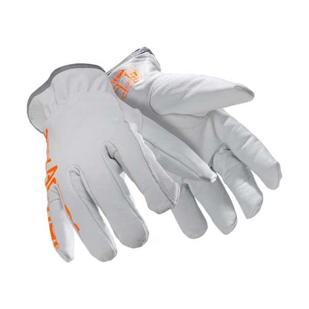 Cut-Resistant Leather Gloves, Cut Level A7 ,XL (10) 1 PR