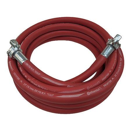 Jack Hammer Hose,200 psi,25 ft,Red