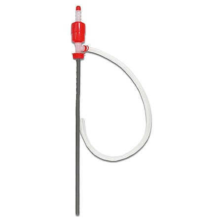 Hand Operated Drum Pump, 55 gal For Container Size, Siphon, 420 cps Max. Viscosity