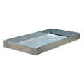 Spill Tray, Silver, Rectangle, 11 gal
