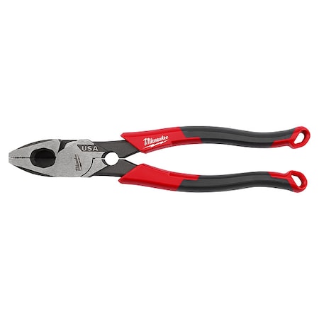 9 in Comfort Grip Plier High Leverage, Steel
