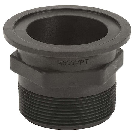PP, Flange, 3 in, 3 in NPT
