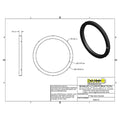 Cam and Groove Fitting Gasket,EPDM