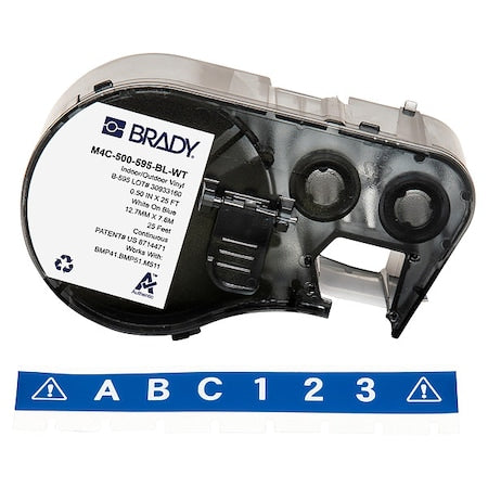 Label/RibbonCartridge,Blue,Gloss,1/2inW