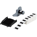 Pre-Cut Label Stock Roll, Black, Gloss