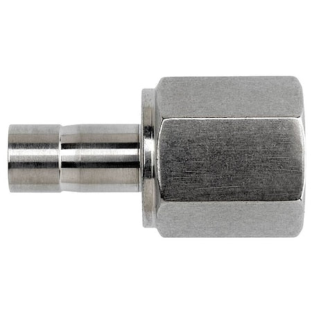 Strt, SS, Tube Stem 1/4 in, FNPT 3/8 in