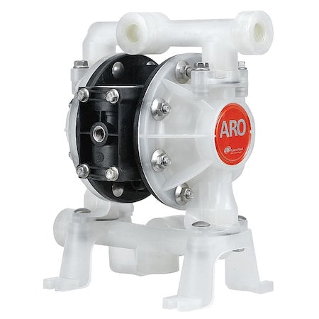 Double Diaphragm Pump, Polypropylene, Air Operated, PTFE, 14 GPM