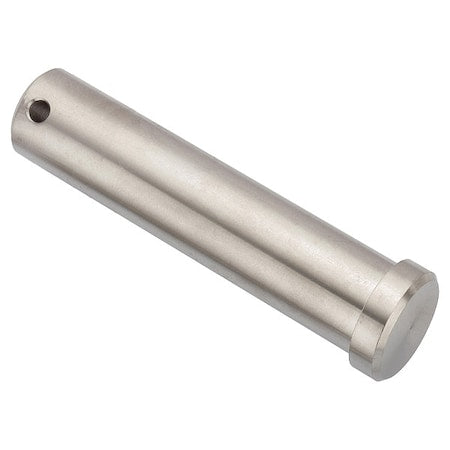 Precision Clevis Pin, 2 1/4 in Dia, Stainless Steel, 1 PK
