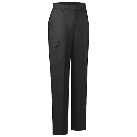 Women's Work Pant, 16, Black, 35% Cotton, 65% Polyester