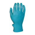 Disposable Gloves, Food Grade, 2.5 mil Palm, Nitrile, Powder-Free, 100 PK, Blue, L