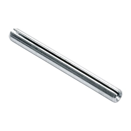 Slotted Spring Pin, 3/32 in Outside Dia, 1-in L, Steel, 25 PK