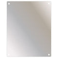 10" x 14" Stainless Steel Washroom Mirror