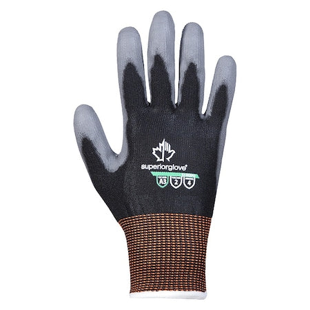 Cut-Resistant Gloves, Cut Level A3 ,Dipped ,Polyurethane ,Smooth ,9 1 PR