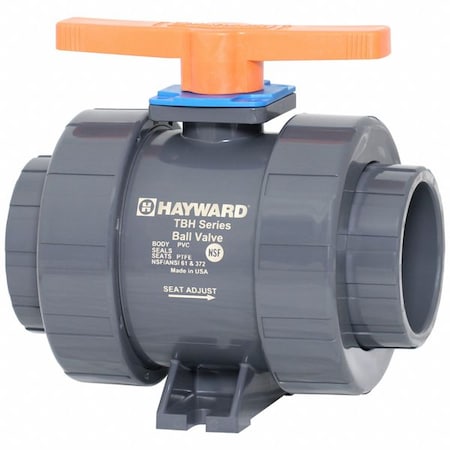 Manual 2-Way Ball Valve,True-Union,CPVC