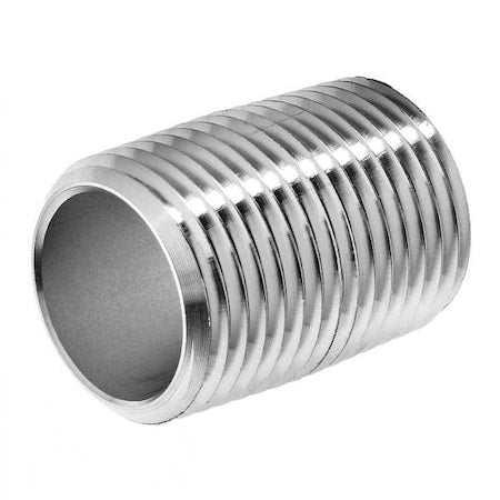 PipeNipple,SS,1/8",BSPTxNPT,3/4"