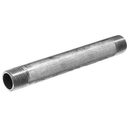 PipeNipple,SS,3/8",BSPTxNPT,3"