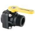Manual 2-Way Ball Valve,NPT,Polypro