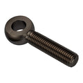 Fixed Rod End, Stainless Steel, Black Oxide, 3/4"-10 Thrd Sz, 2 5/8 in Thrd Lg