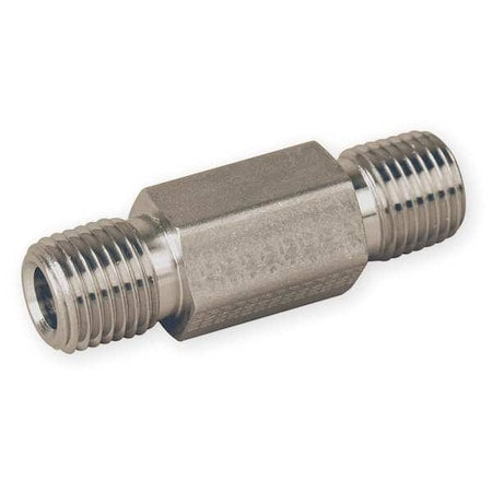 StainlessSteel,HexNipple,1/4"NPTx1/4"NPT