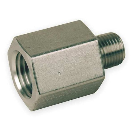 Reducing Adapter, 316 Stainless Steel, 3/8 in x 3/8 in, Male NPT x Female NPT, 5300 psi