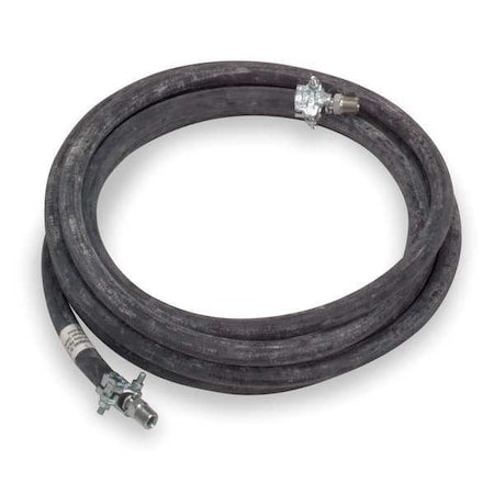 3/4" ID x 50 ft Rubber Steam Hose BK