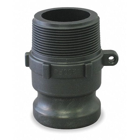 4" Male Adapter x MNPT Cam Lever Coupling