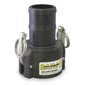 Cam and Groove Coupling, Type C, 3 in Coupler, 2 in MNPT,  2-1/32 in L, Socket, Polypropylene