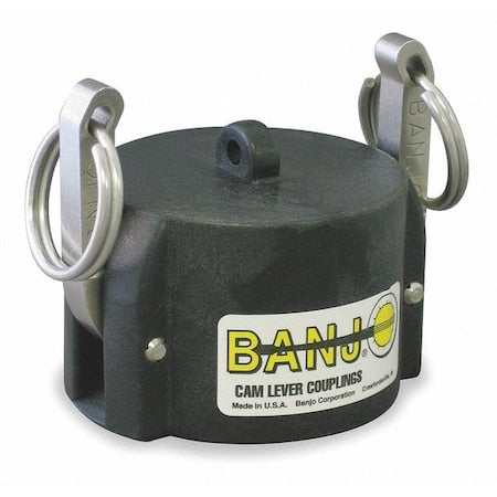 CamGrooveCplngCap,Type DC,PP,Socket,4"