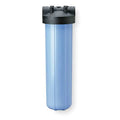 Filter Housing,23 3/4" H,7 1/2" Dia,Blue