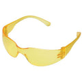 Condor Mini V, Safety Glasses, Anti-Scratch, Amber Lens, Amber Frame, Frameless