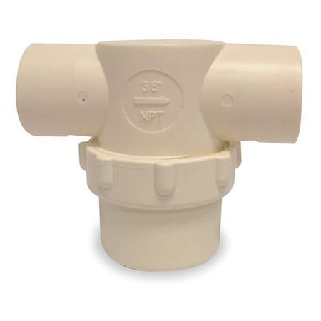 Line Strainer,Low Profile,3/8",FNPT