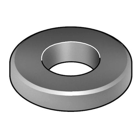 Beveled Washer, For Screw Size 7/16 in ,18-8 Stainless Steel Plain Finish, 5 PK