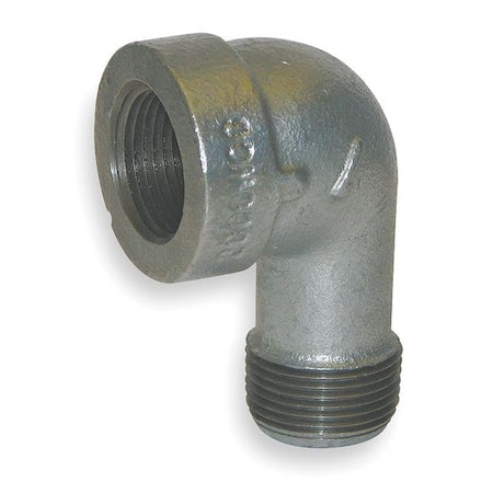 3/4" FNPT x MNPT Galvanized 90 Degree Street Elbow