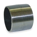 2" MNPT x MNPT Black Close Pipe Nipple Schedule 80