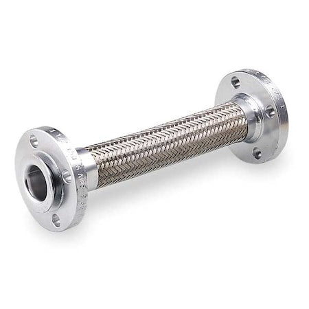 3" Dia x 18" L 321 SS Flexible Metal Hose