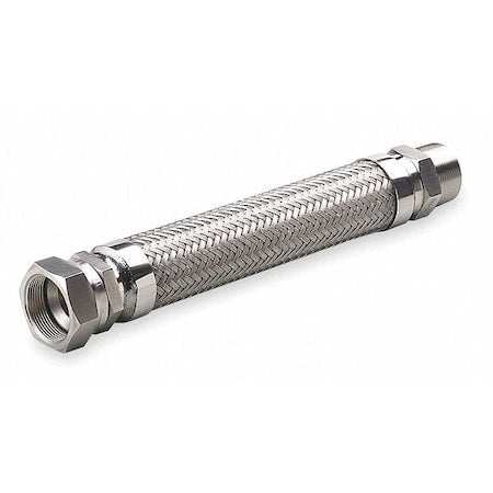 3/8" Dia x 24" L 321 SS Flexible Metal Hose
