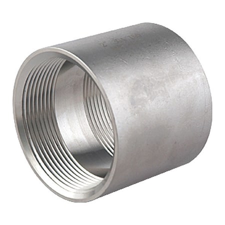 SS,Straight,21/2"NPTx21/2"NPT