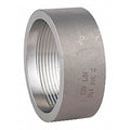 3/4 in FNPT 304 Stainless Steel Half Coupling, Class 150, 300 psi Max Pressure