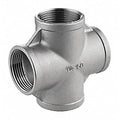 Cross, SS, Thrd 3/4", Thrd 3/4"