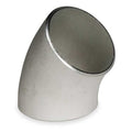 3 in Stainless Steel 304L Butt Weld 45 Degree Long Radius Elbow Schedule 40