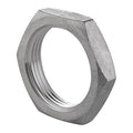 1/2 in FNPT 316 Stainless Steel Locknut, Class 150, 1-3/16 in Hex Size