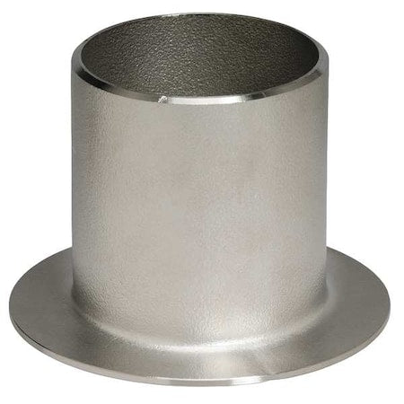 3 in Stub End Type C Butt Weld Fitting, Schedule 10, 304L Stainless Steel