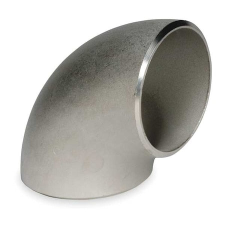 1" Butt Weld 304L SS Short Radius 90 Degree Elbow Sch 10