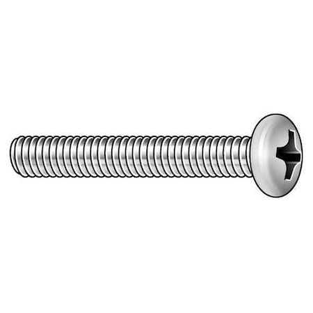 M4-0.7 x 40 mm. Pan Head Phillips Machine Screw, 25 pk.